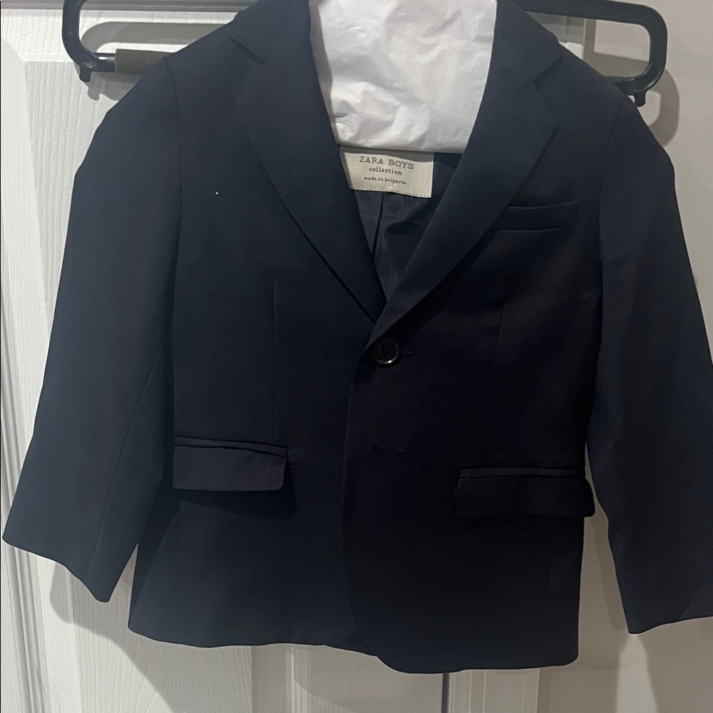 Zara Boys Dark Blue Blazer
